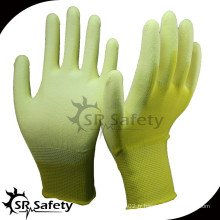 SRSAFETY 13 gants jaunes tricotés